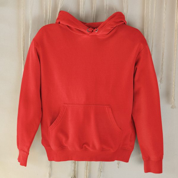 Solid: Red Hoodie